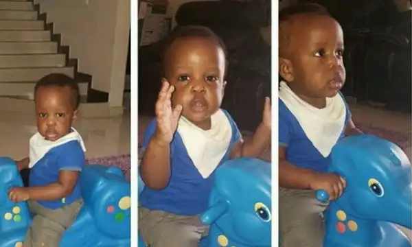 See Photos Of Mr Ibu’s Son, Jeffrey